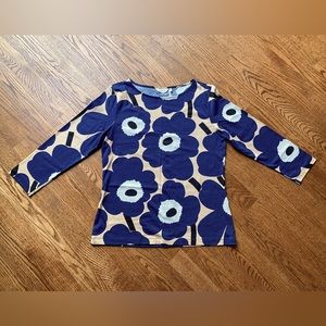 Marimekko Cotton Shirt, XS (Brand: Simons)